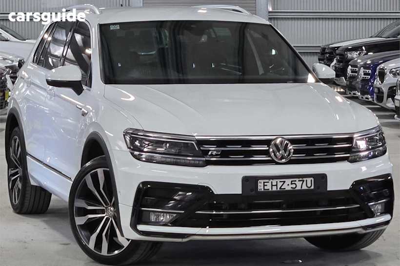 White 2019 Volkswagen Tiguan SUV 162TSI HIGHLINE 4WD