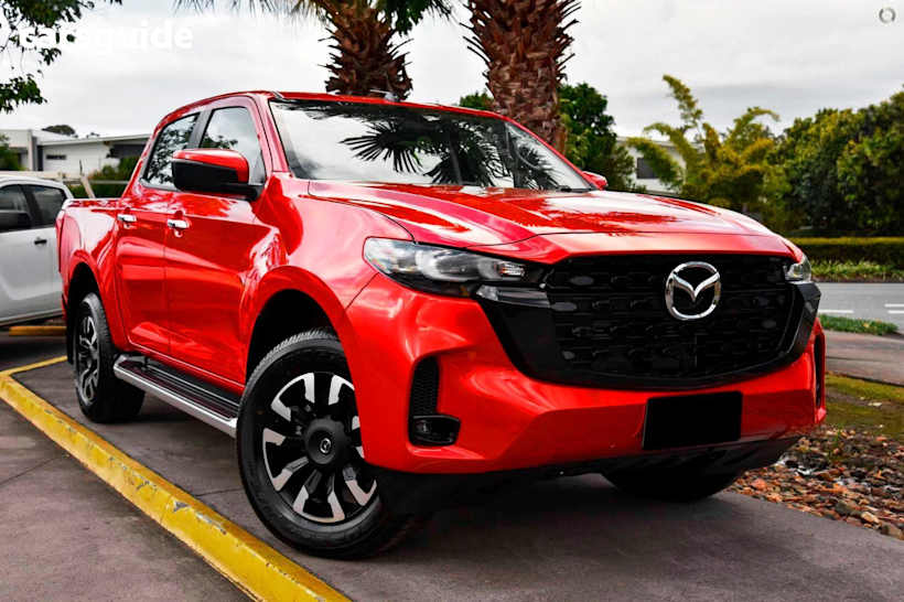 Red 2025 Mazda BT-50 Ute Tray XTR 4X4