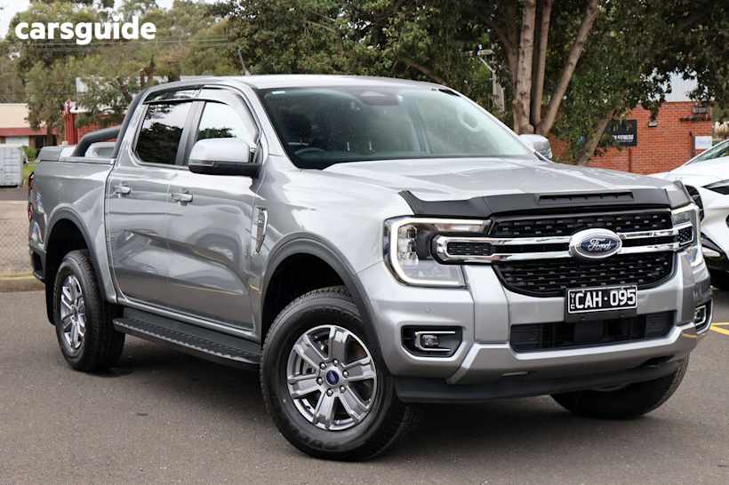 Silver 2022 Ford Ranger Ute Tray XLT 4X4