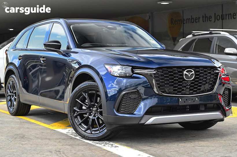 Blue 2025 Mazda CX-70 SUV G50E GT 4X4
