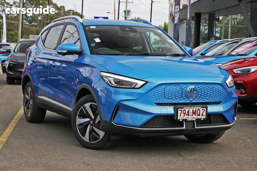 Blue 2023 MG ZS EV SUV LONG RANGE F