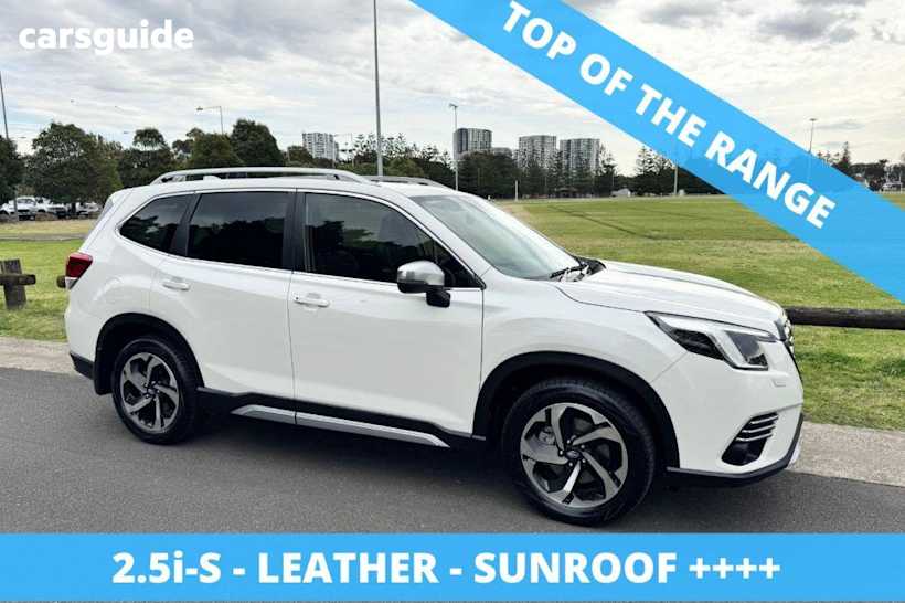 White 2023 Subaru Forester SUV 2.5I-S 4WD