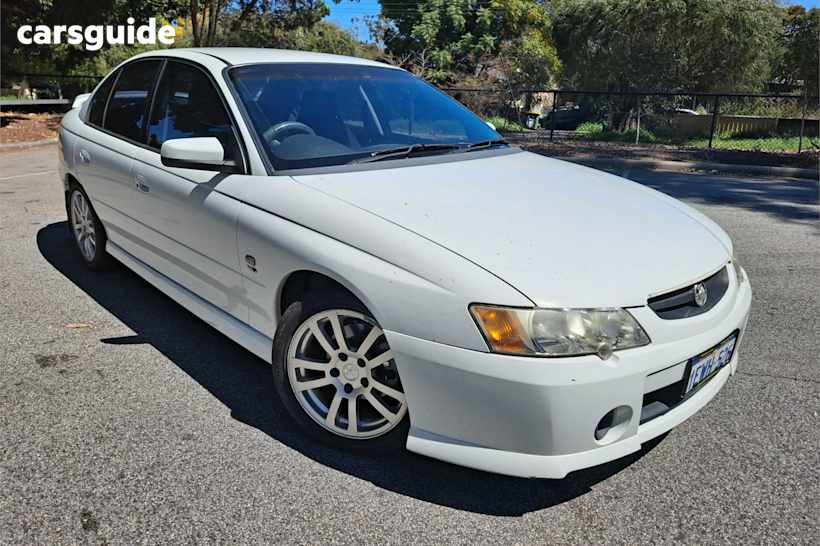 White 2003 Holden Commodore Sedan S R