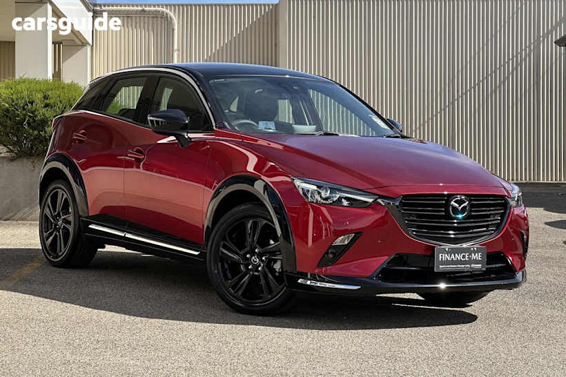 Red 2025 Mazda CX-3 SUV G20 GT SP F
