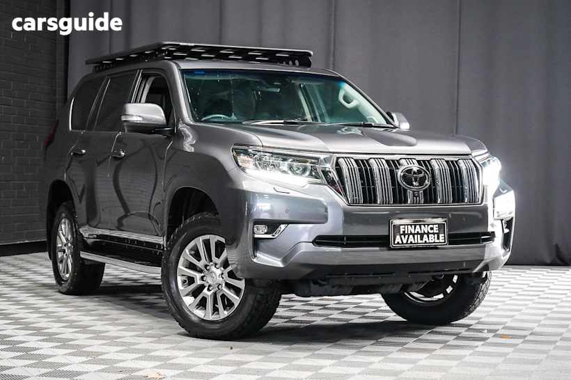 Grey 2020 Toyota Landcruiser Prado Wagon Vx Flat Tailgate