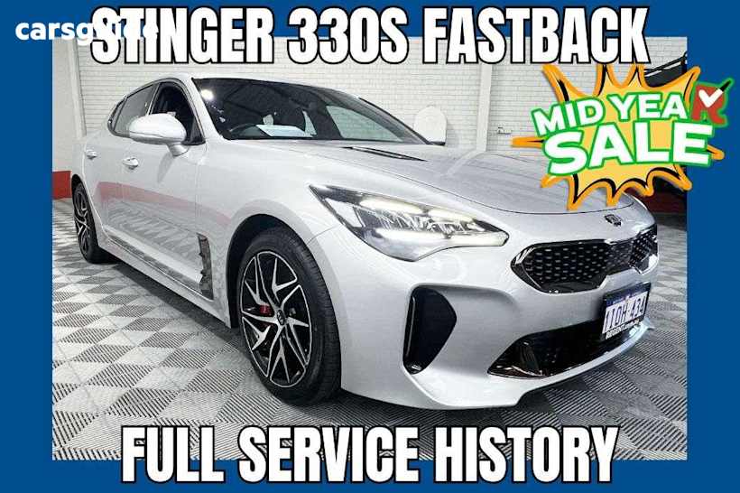 Silver 2021 Kia Stinger Sedan 330S