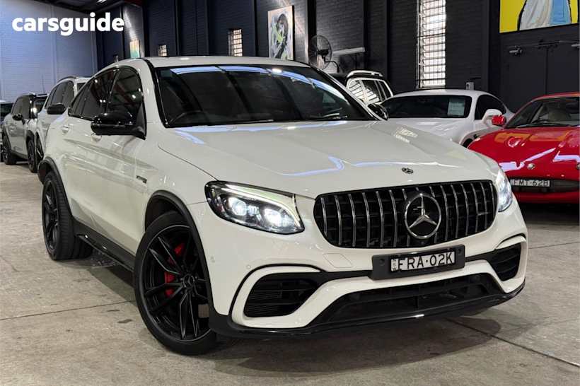 White 2018 Mercedes-Benz GLC-Class SUV GLC63 AMG S 4WD