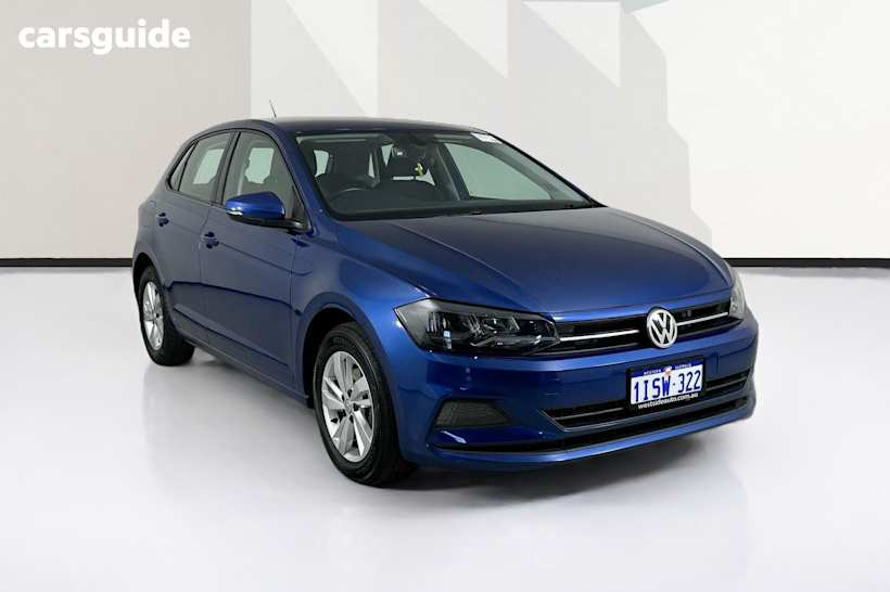 Blue 2019 Volkswagen Polo Hatchback 85 Tsi Comfortline