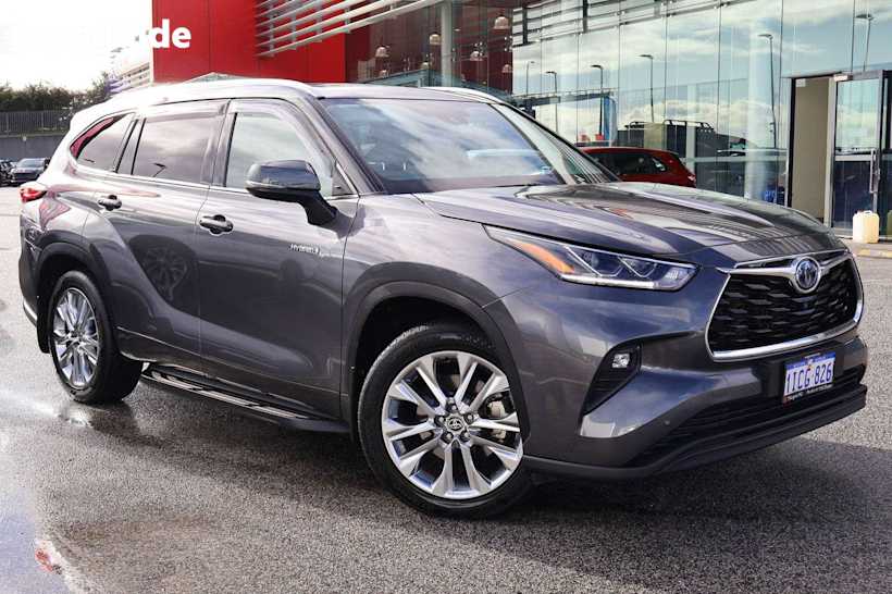 Grey 2021 Toyota Kluger SUV GRANDE 4X4