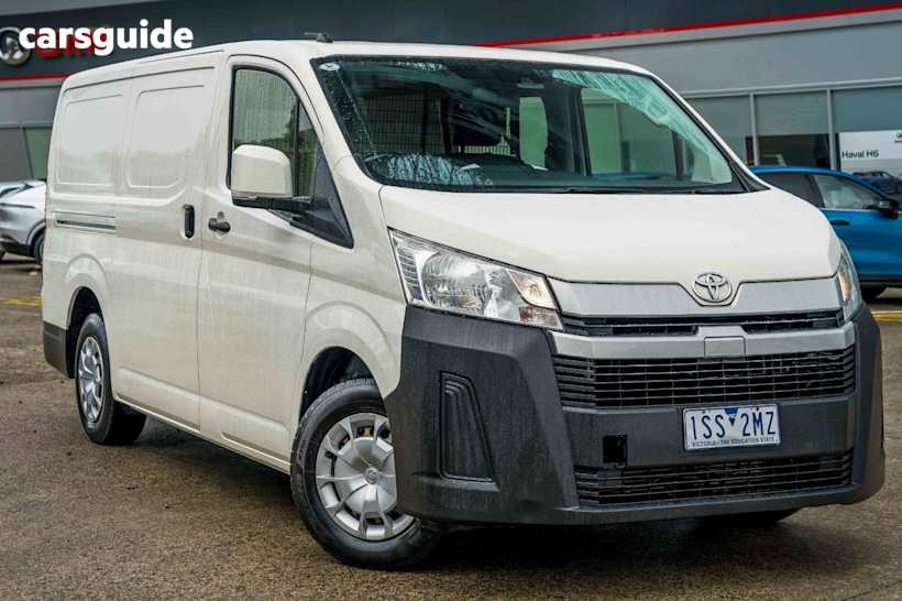 White 2020 Toyota HiAce Commercial R