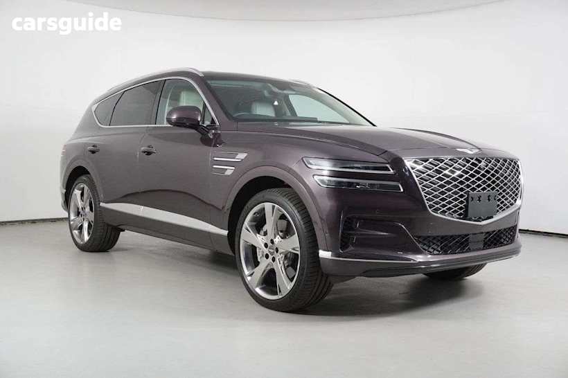Burgundy 2023 Genesis GV80 Wagon 3.5T Awd Lux 6 Seat
