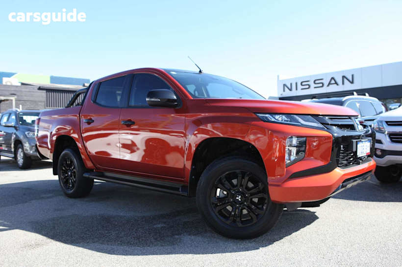 Black 2023 Mitsubishi Triton Double Cab Pick Up Gsr (4X4)