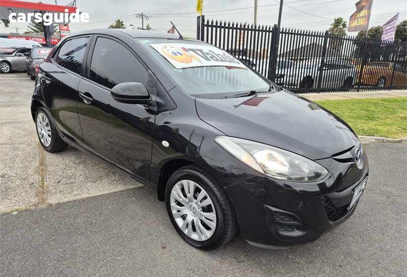 Black 2010 Mazda 2 Hatchback Neo