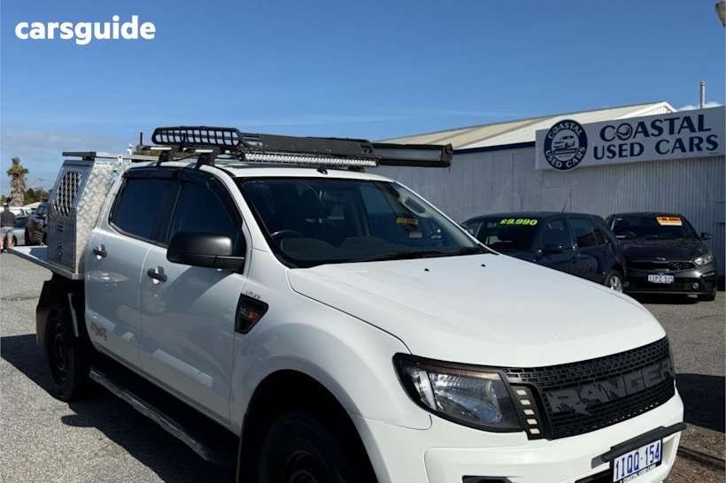 White 2012 Ford Ranger Crew Cab Utility Xl 2.2 (4X4)