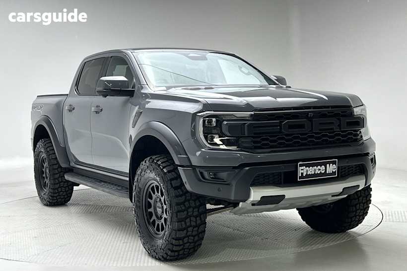 Grey 2024 Ford Ranger Ute Tray RAPTOR 4X4