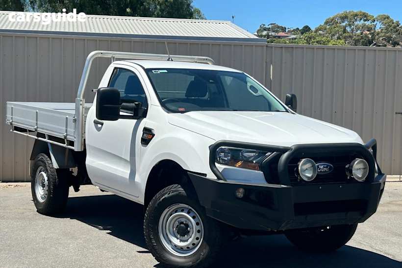 White 2020 Ford Ranger Ute Tray XL 4X4