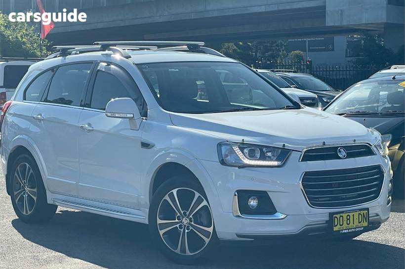 White 2016 Holden Captiva SUV LTZ 4X4