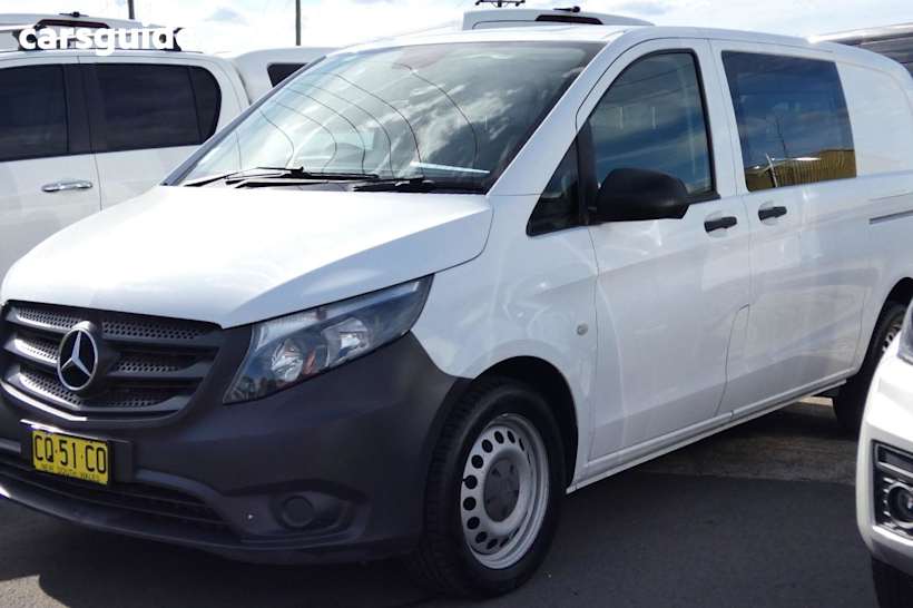 White 2018 Mercedes-Benz Vito Commercial 116BLUETEC R