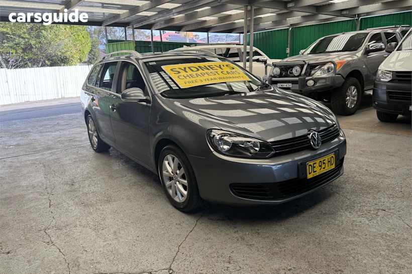 Grey 2013 Volkswagen Golf SUV 118TSI COMFORTLINE F