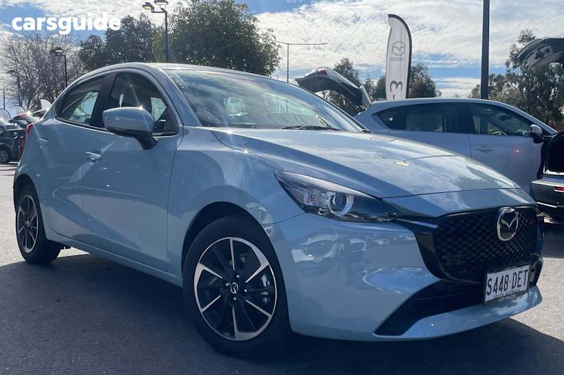 Blue 2025 Mazda Mazda2 Sedan G15 Gt