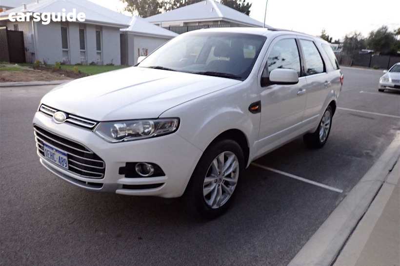 White 2013 Ford Territory Wagon Ts (4X4)