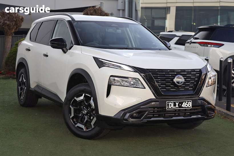 White 2024 Nissan X-Trail Wagon N-Trek (2Wd)