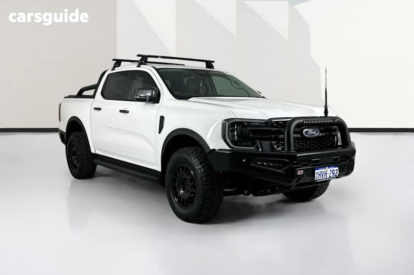 White 2023 Ford Ranger Double Cab Pick Up Sport 2.0 (4X4)