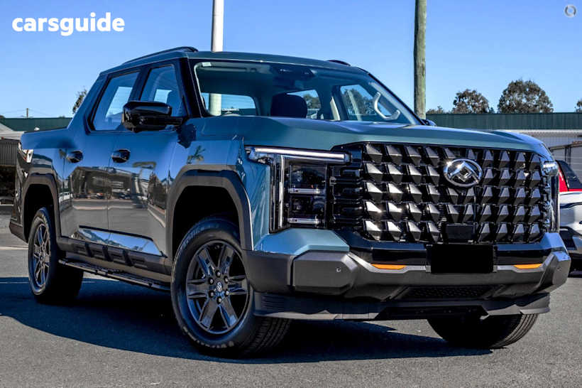 Green 2025 LDV Terron 9 Ute Tray ORIGIN 4WD