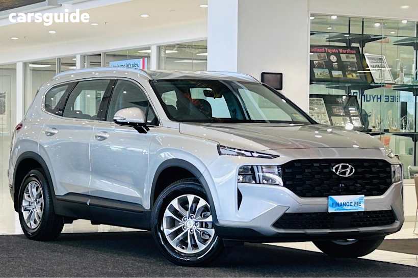 Silver 2023 Hyundai Santa FE Wagon Crdi (Awd)