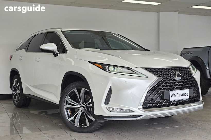 White 2021 Lexus RX SUV RX350L LUXURY 4X4
