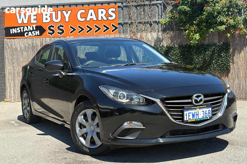 Black 2014 Mazda Mazda3 Sedan NEO F