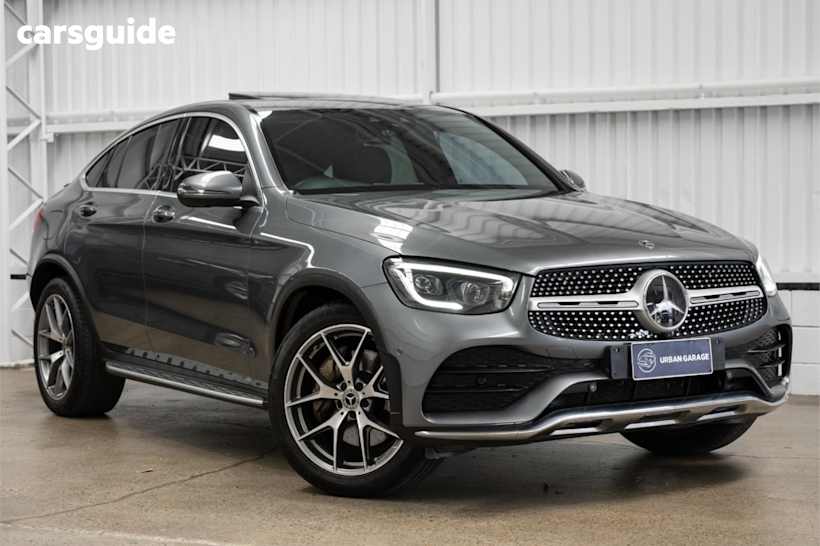 Grey 2020 Mercedes-Benz GLC300 Coupe 4Matic