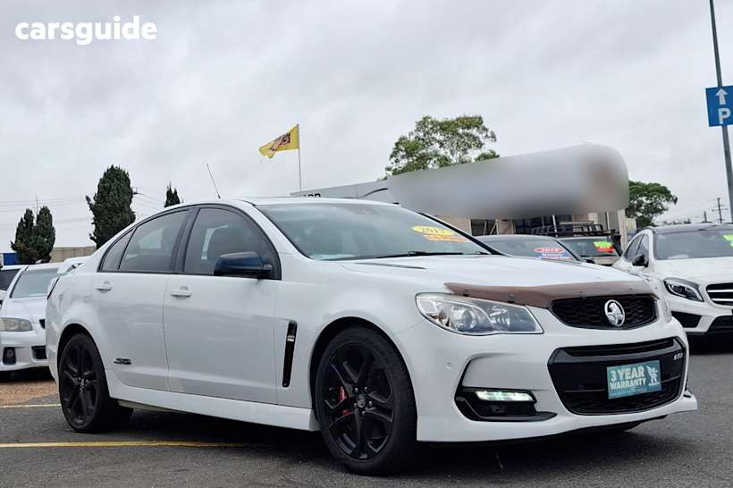 White 2017 Holden Commodore Sedan SS V REDLINE R