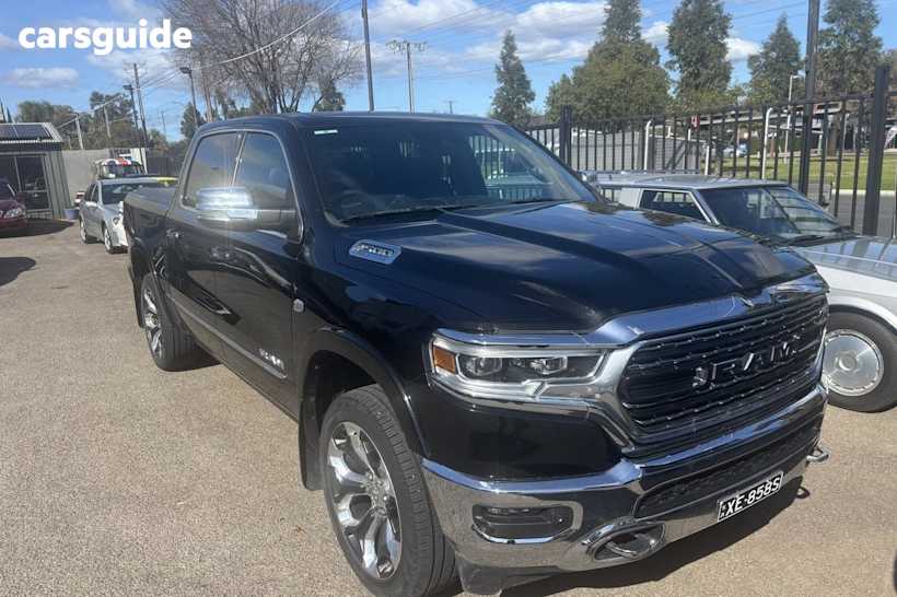Black 2021 Ram 1500 Crew Cab Utility Limited