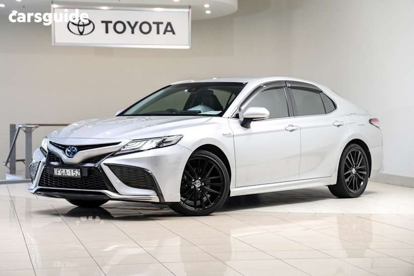 Silver 2024 Toyota Camry Sedan Sx Hybrid