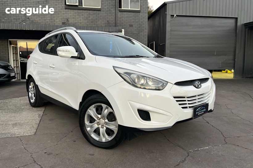 White 2014 Hyundai IX35 Wagon Active (Fwd)