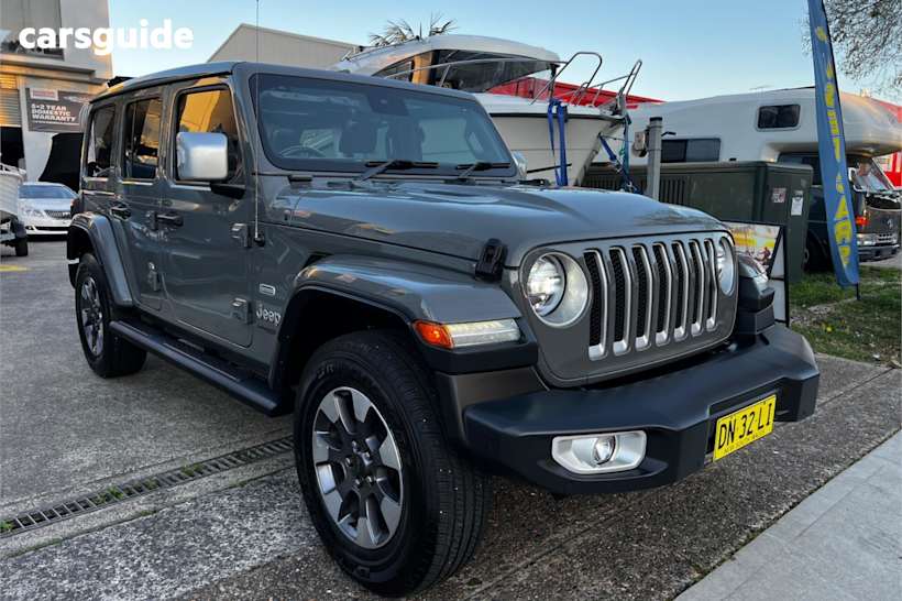Grey 2021 Jeep Wrangler SUV UNLIMITED OVERLAND 4X4
