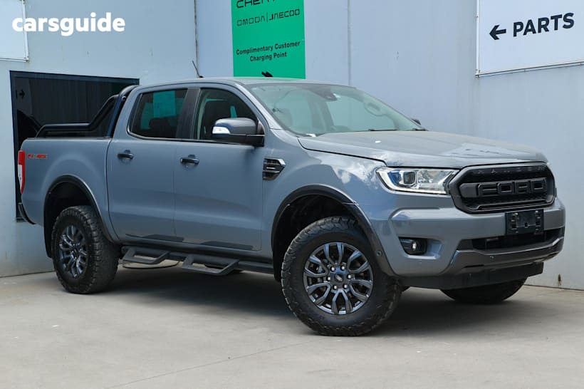Grey 2021 Ford Ranger Ute Tray FX4 MAX 4X4