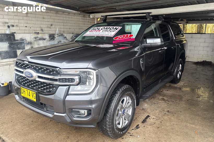 Grey 2023 Ford Ranger Double Cab Pick Up Xlt 2.0 (4X4)