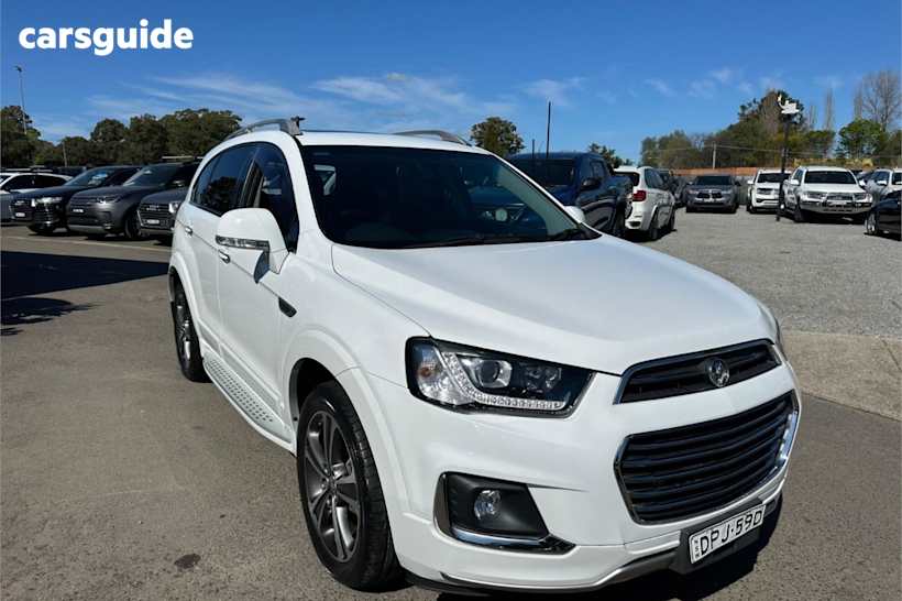 White 2017 Holden Captiva OtherCar