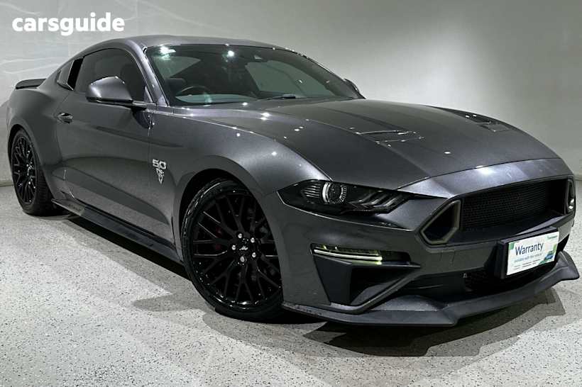 Grey 2018 Ford Mustang Coupe GT R