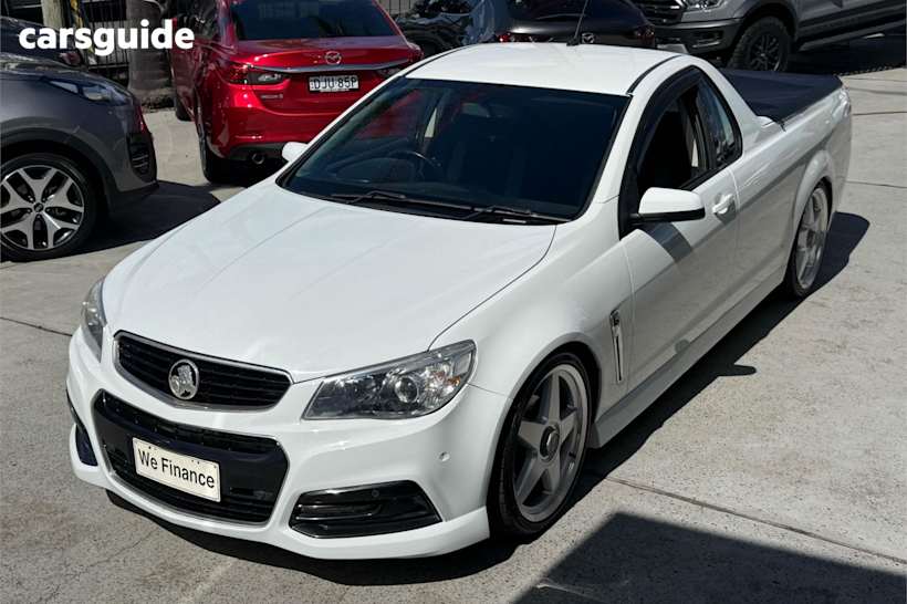 White 2015 Holden UTE Ute Tray SV6 R
