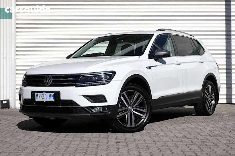 White 2021 Volkswagen Tiguan Wagon Allspace 162 Tsi Highline