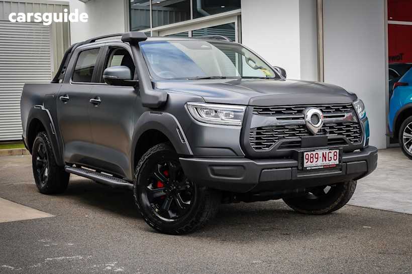 Grey 2025 GWM Cannon Dual Cab Utility Xsr (4X4)