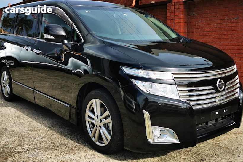 Black 2011 Nissan Elgrand OtherCar HIGHWAY STAR