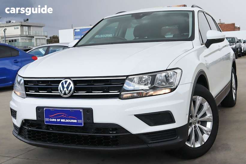 White 2020 Volkswagen Tiguan SUV 110TSI TRENDLINE F