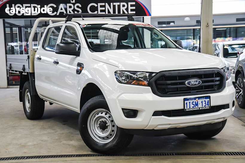 White 2022 Ford Ranger Ute Tray XL 4X4