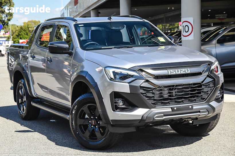 Silver 2025 Isuzu D-MAX Ute Tray X-TERRAIN 4X4