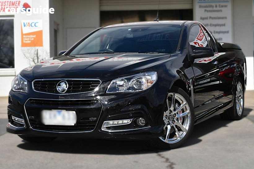 Black 2013 Holden UTE Utility Ss-V Redline