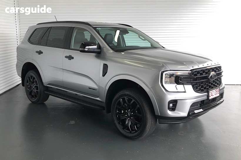 Silver 2023 Ford Everest SUV SPORT 4X4